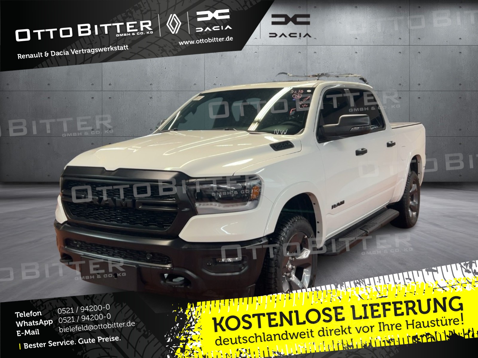 RAM 1500 BIG HORN CREWCAB BUILT TO SERVE V8 6-SI