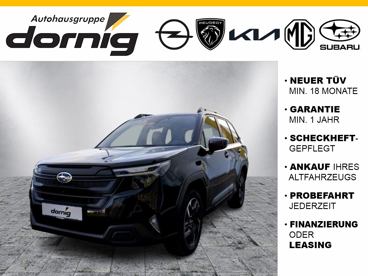 Subaru Forester 2.0 Exclusive ie Lineartronic