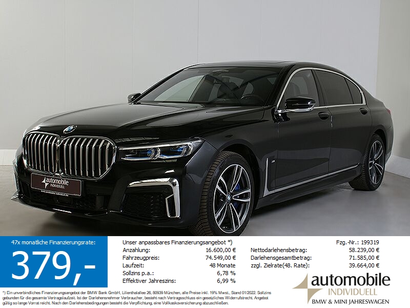 750Li xDrive M Sport Laser ACC Fondentert. B&W