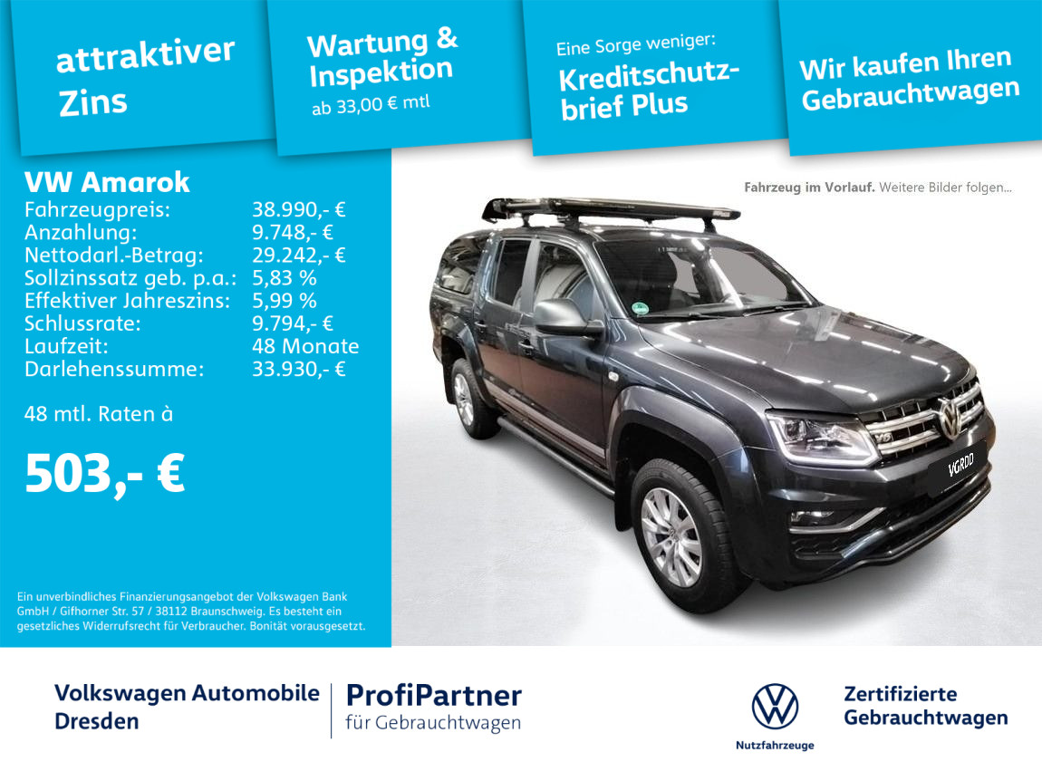 Amarok Comf. 4M DARKLABEL NAV XEN STH AHZV HARDTOP