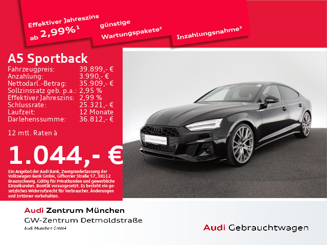 Audi A5 Sportback 40 TFSI S line