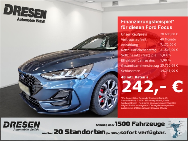 Focus Turnier 1.0 ST-Line Navi/elektr. Heckklappe/Kamera