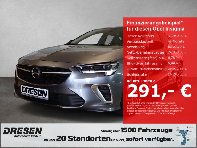 Opel Insignia 2.0 B EU6d Grand Sport GSi Beheizbare Frontscheibe