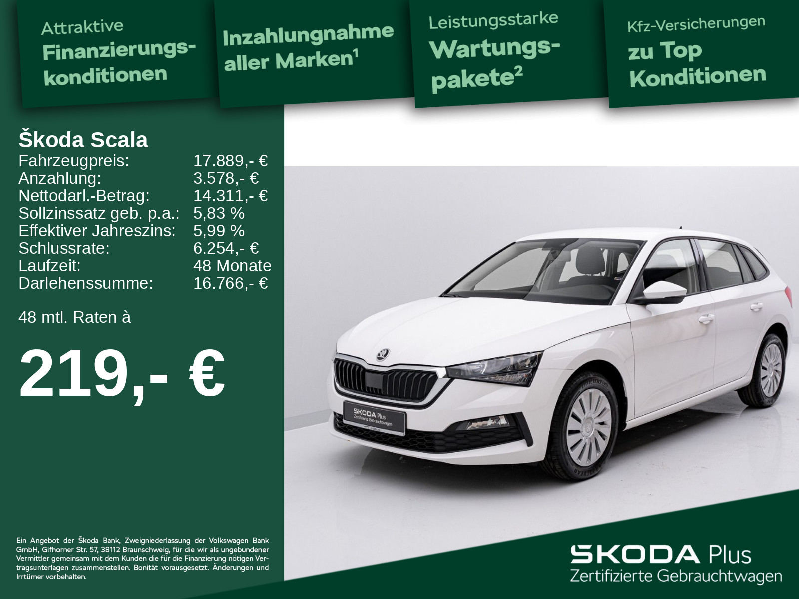 Skoda Scala 1.0 TSI Cool Plus