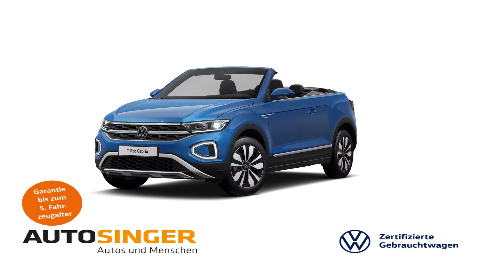 T-Roc Cabriolet Move 1,5 TSI DSG *NAV*AHK*ACC*