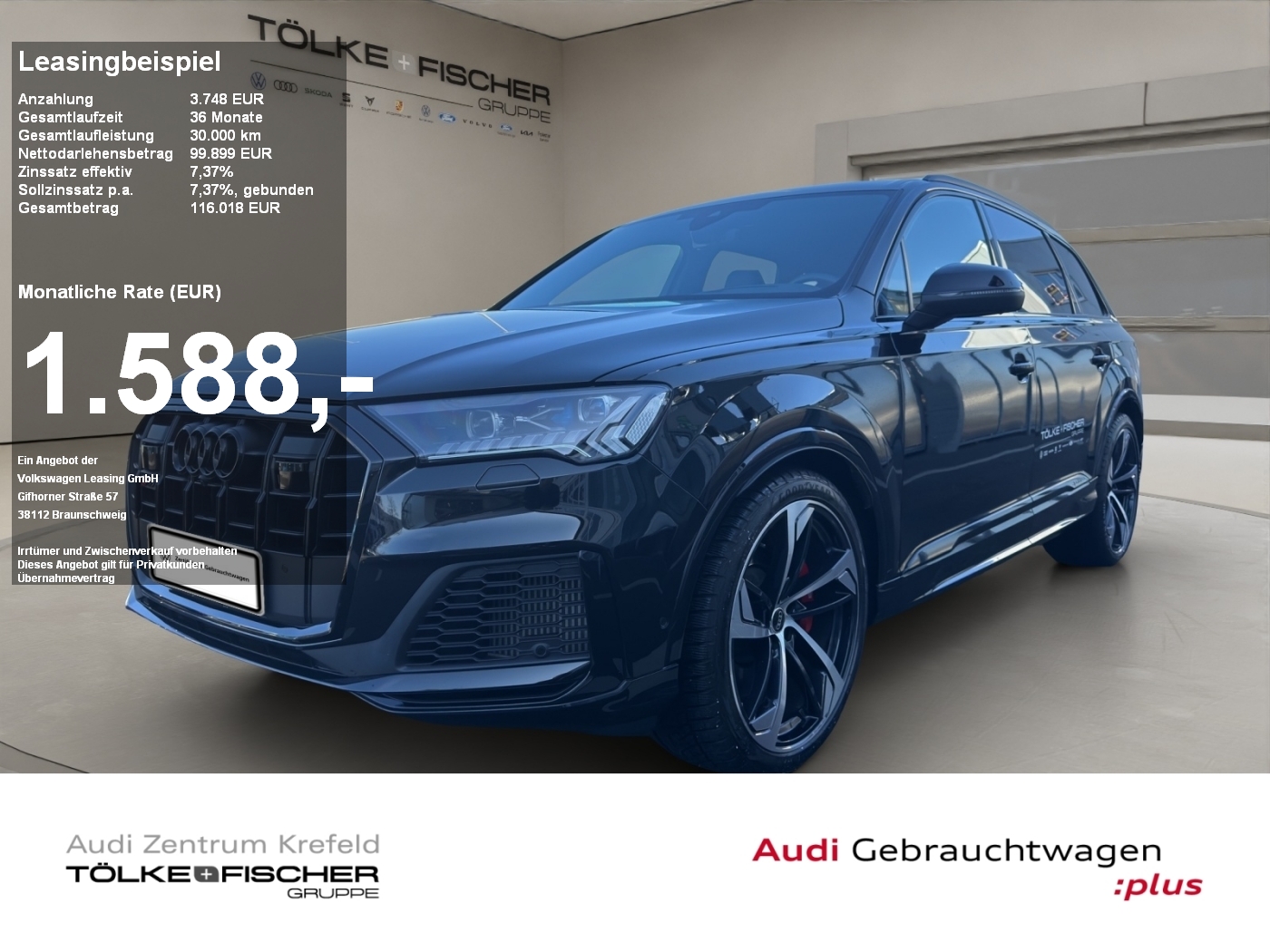 SQ7 4.0 TFSI quattro competition plus S-line LM