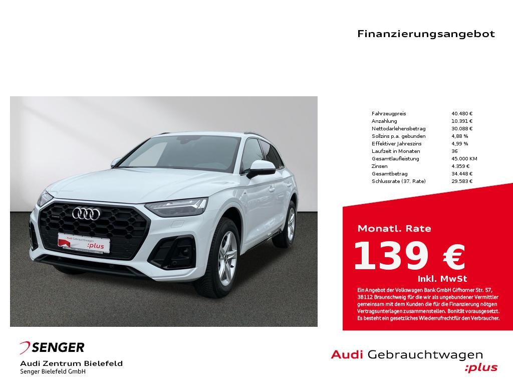 Q5 SUV S line 40 TDI quattro MMI Matrix-LED AHK 