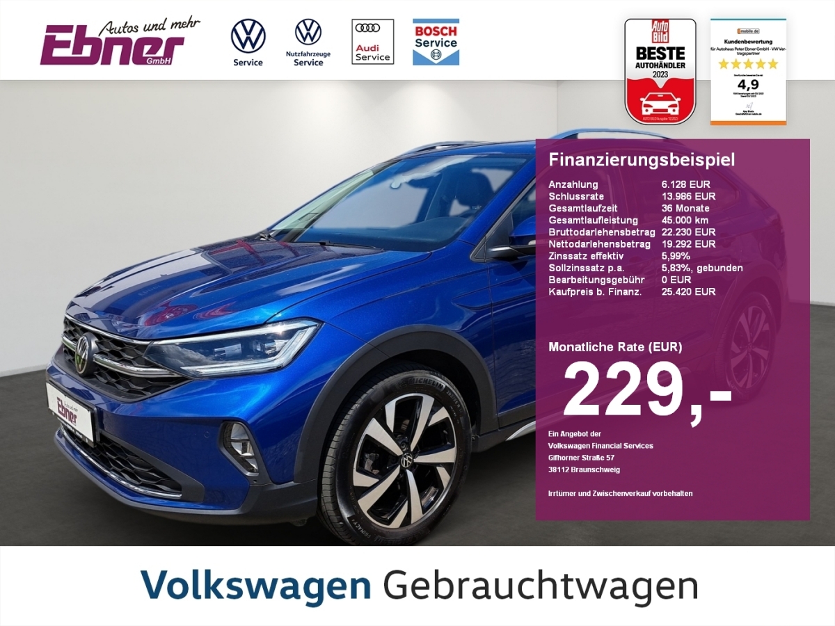 Volkswagen Taigo 1.5 TSI STYLE IQ DRIVE 150PS APP 17