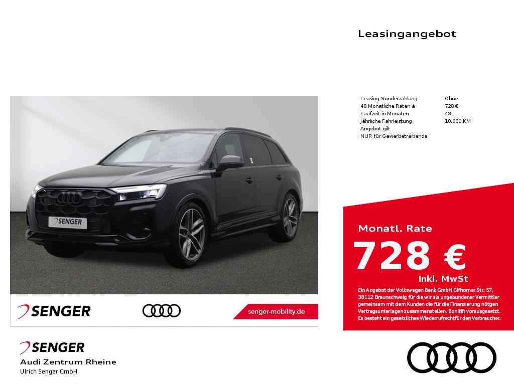 Q7 SUV S line 50 TDI quattro Matrix-LED Panorama