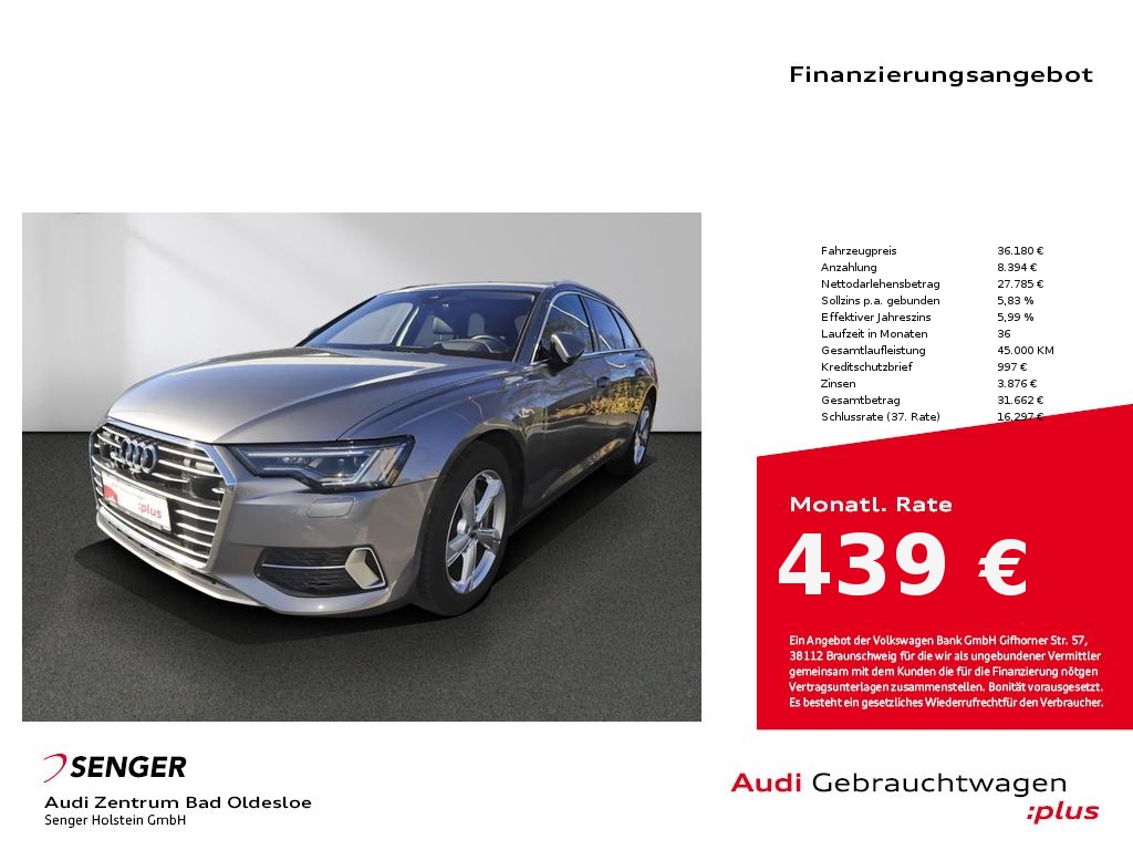 Audi A6 Avant Sport 45 TDI quattro °