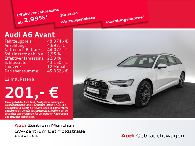 Audi A6 Avant 45 TFSI qu