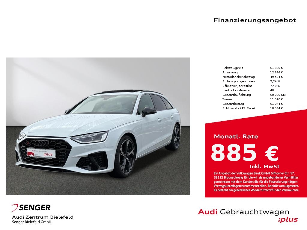 S4 Avant 3.0 TDI quattro MMI Matrix-LED Panorama