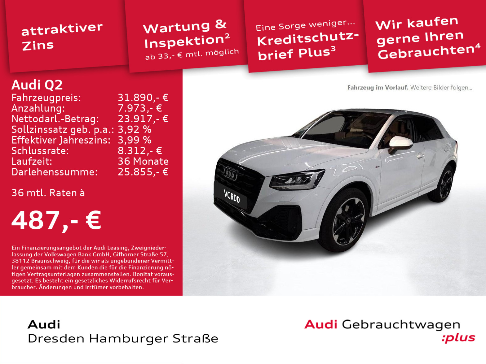Audi Q2 30 TDI S line