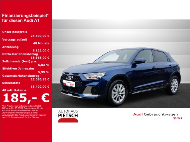 A1 allstreet 30 TFSI S tronic Sportsitze Sitzhzg