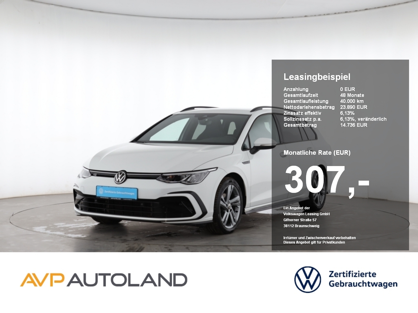 Golf VIII Variant 1.5 TSI R-Line | NAVI | AHK |