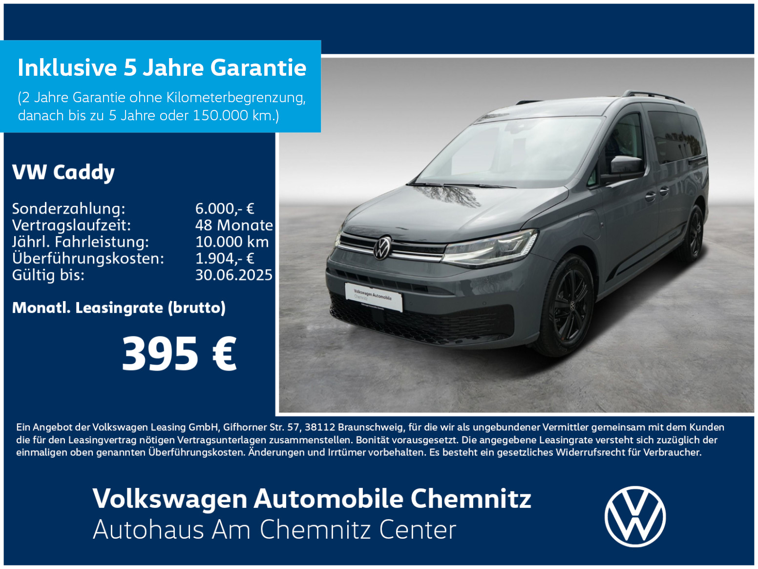 Volkswagen Caddy Edition Maxi eHybrid