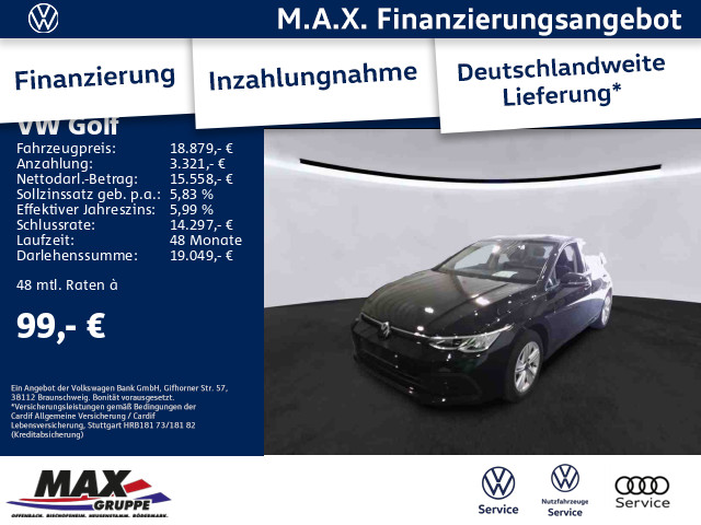 Volkswagen Golf 1.0 TSI VIII LIFE DCP APP