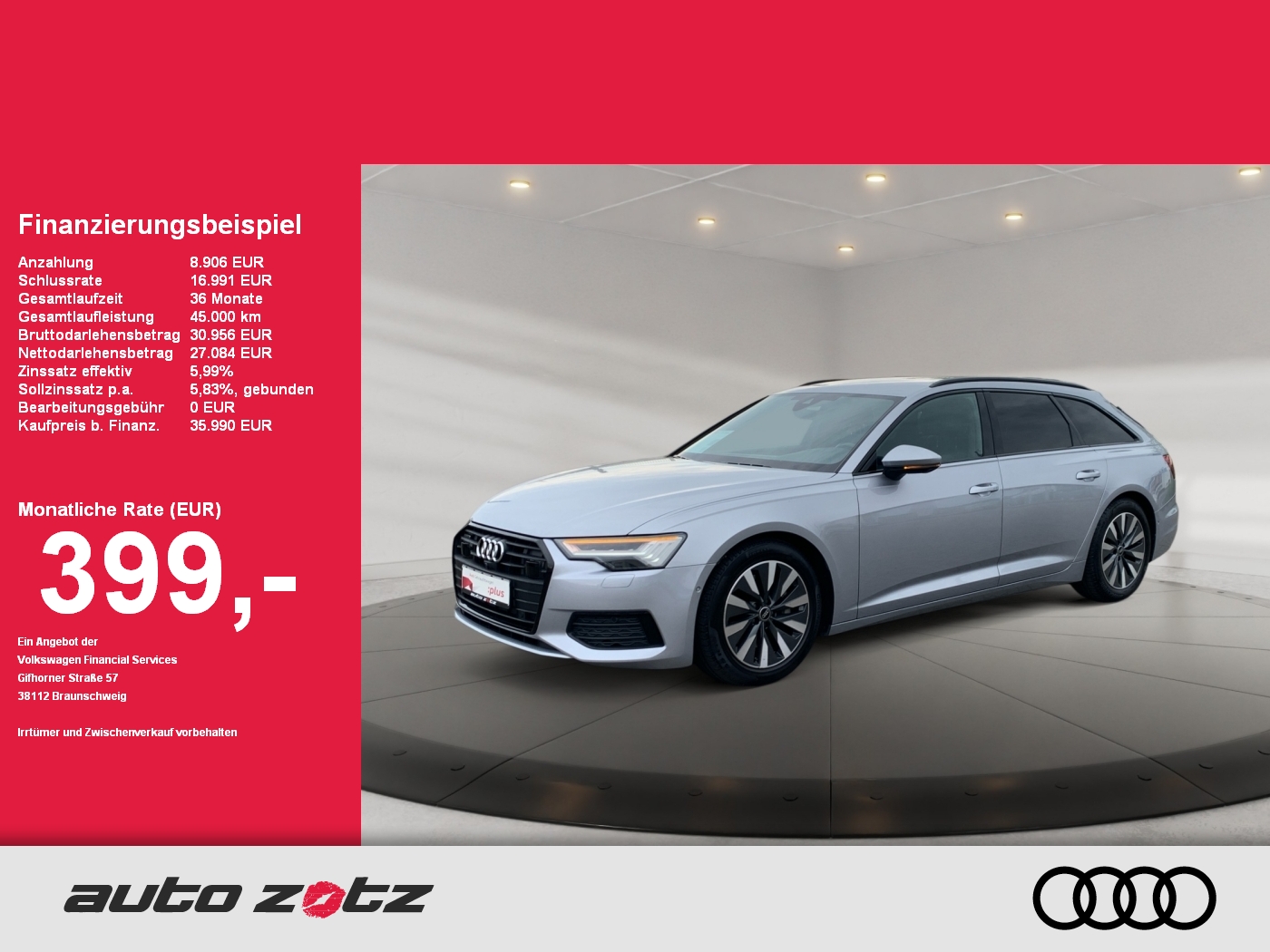 Audi A6 Avant design 50TDI quattro