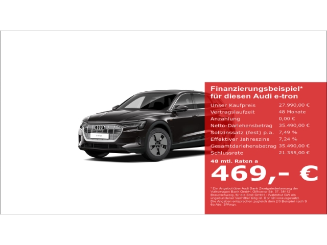 e-tron 50 quattro MMI+Navi+LED+DAB+Sitzhzg