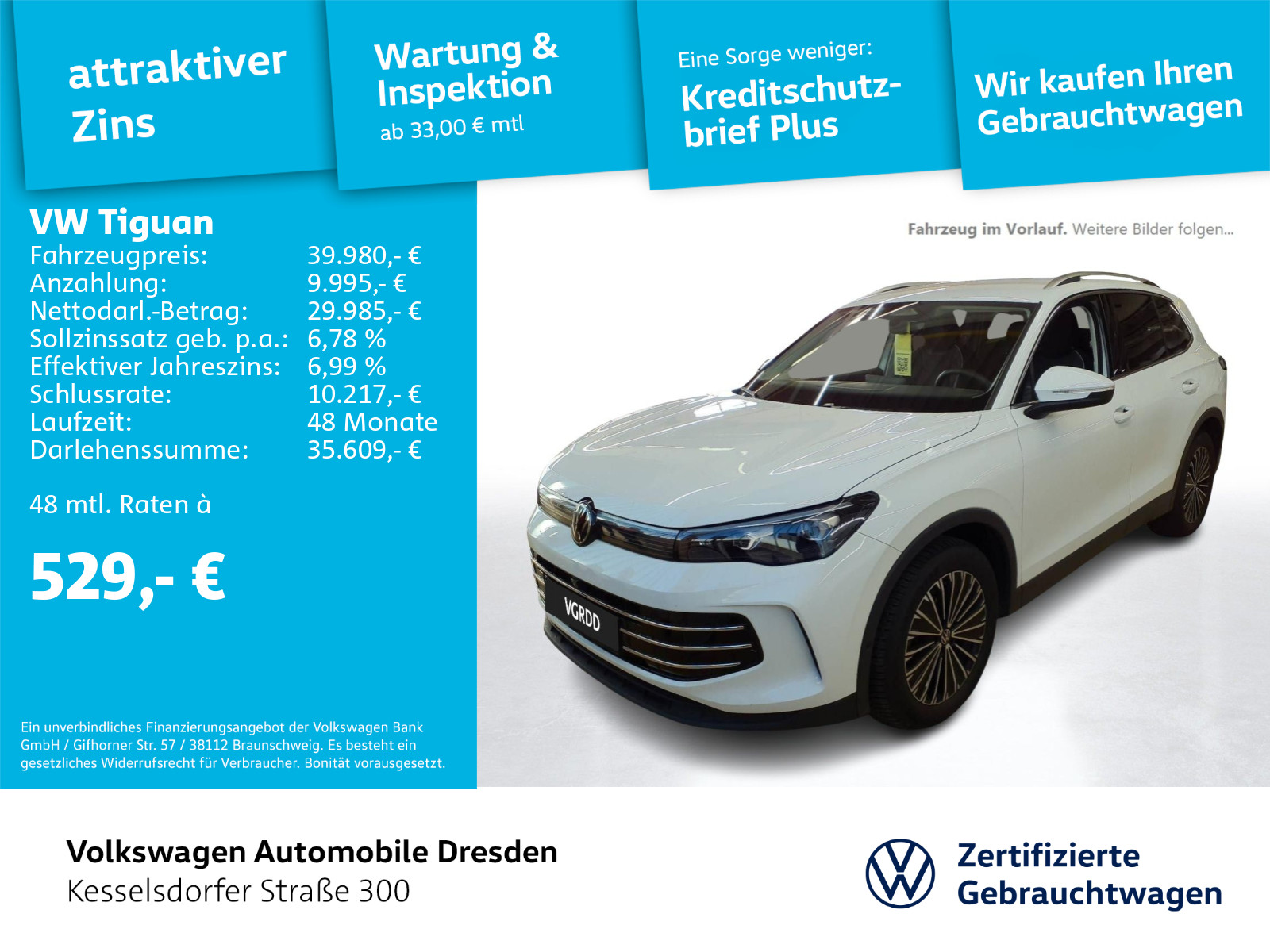 Volkswagen Tiguan 1.5 TSI Elegance