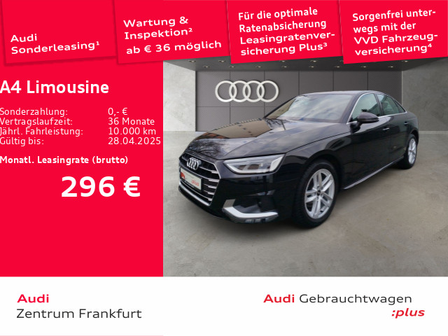 A4 Limousine 35 TDI S tronic advanced LED VC Tempomat