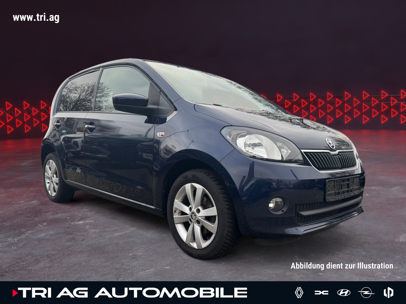 Citigo 1.0 Elegance Green tec SHZ Radio Klima Nebelscheinwerfer Alufelgen