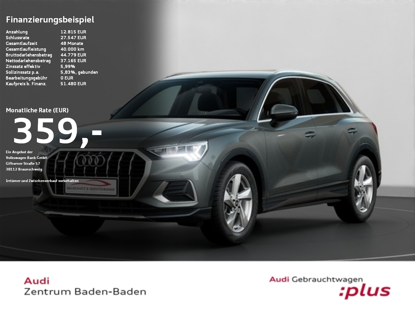 Q3 advanced 40 TFSI quattro