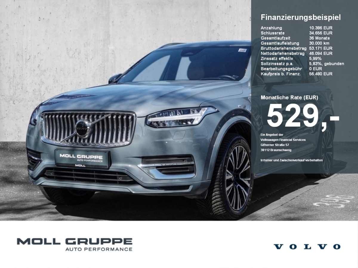 XC90 T8 AWD Ultimate Bright Plug-In 7 Sitzer Head UP Pano