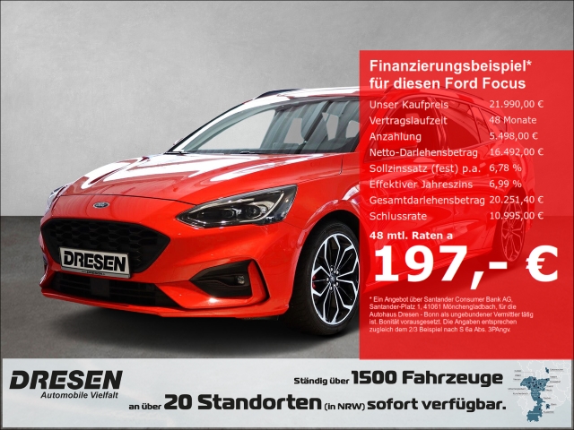 Ford Focus 1.5 ST-Line 182PS