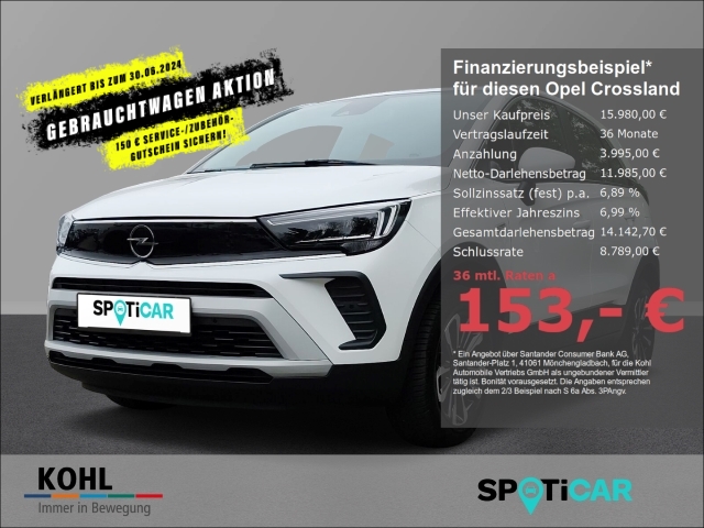 Opel Crossland 1.2 Elegance Turbo Start-Stop