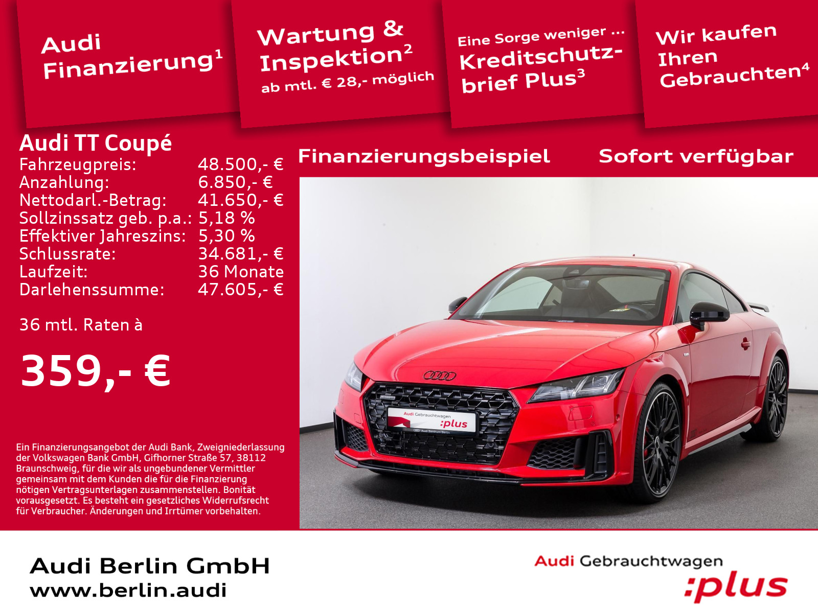 TT Coupé 45 TFSI quattro S tronic
