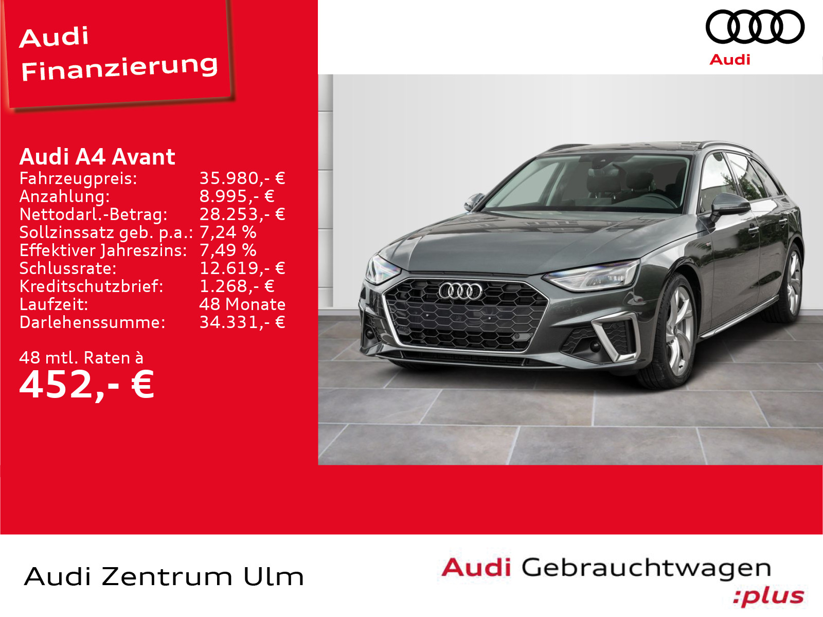 Audi A4 Avant S line 40 TDI BUSINESS
