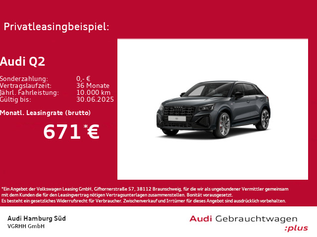 Audi Q2 35 TDI 2xS LINE SONOS