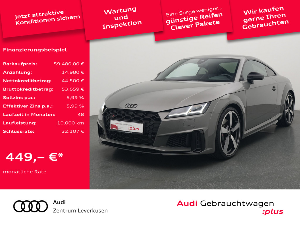 TTS Coupe quattro STRON LED SHZ NAVI LEDER B&O