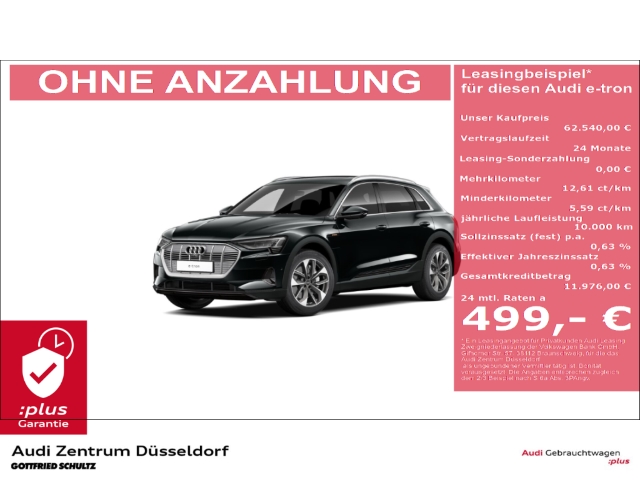 Audi e-tron 55 quattro digitales