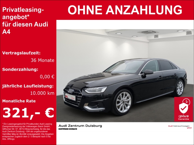 A4 Lim. 40 TDI quattro advanced