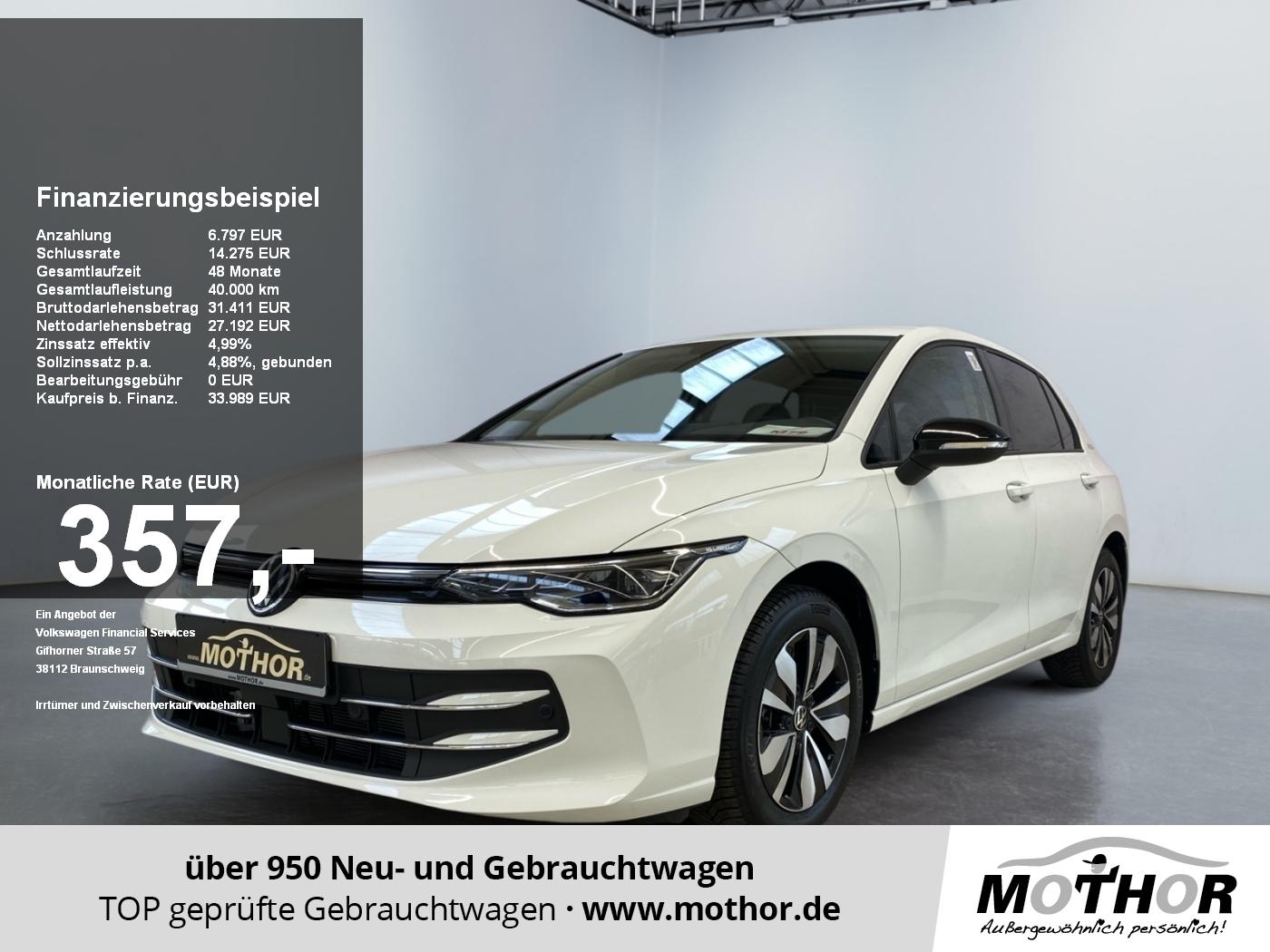 Golf Goal VIII 2.0 TDI DSG ACC MATRIX KAM Navi