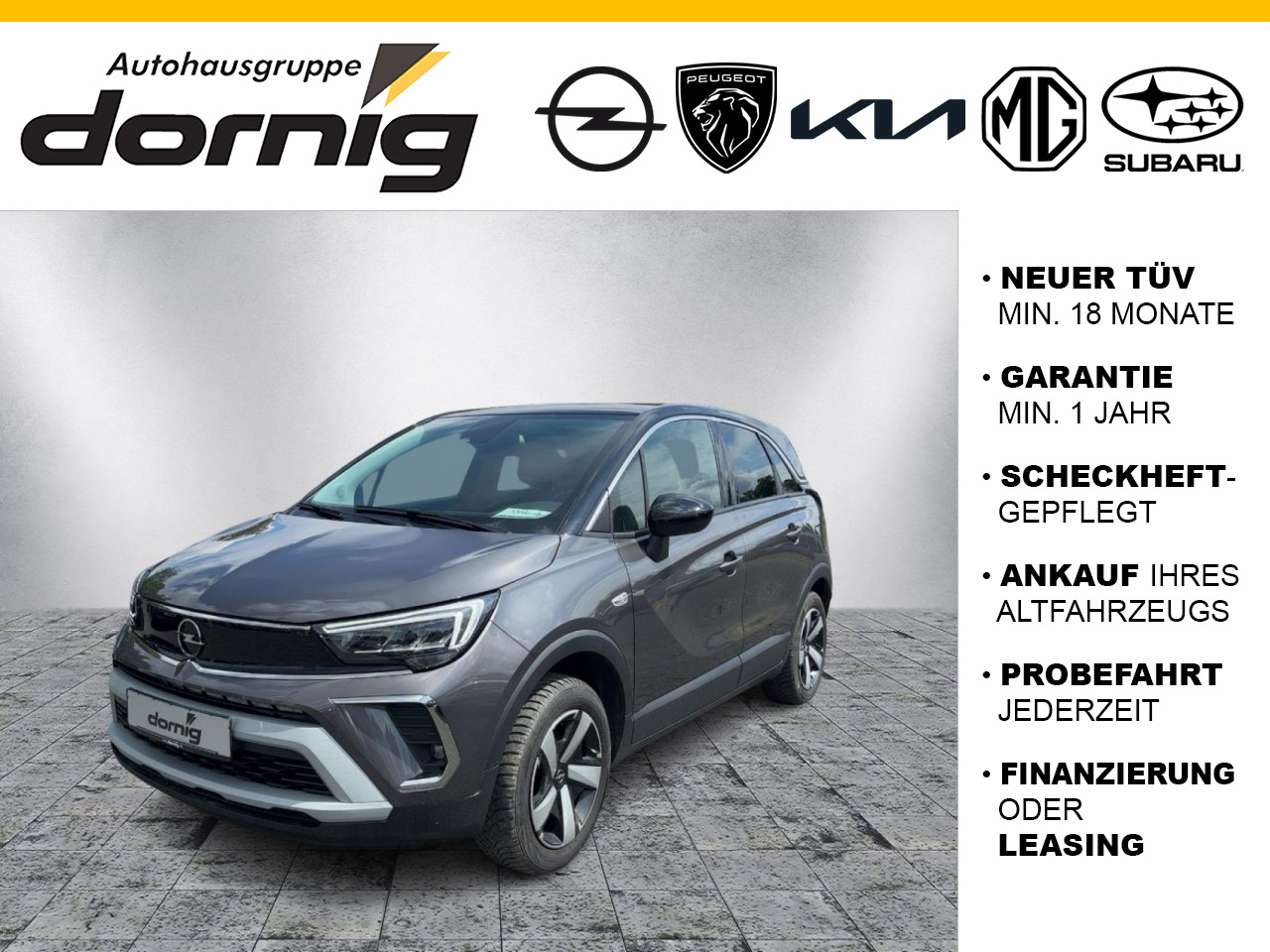 Crossland Elegance, Winterpaket,AHK