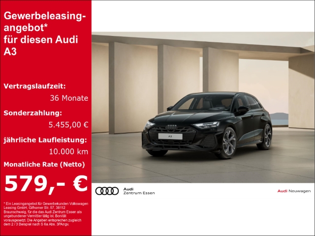 A3 SPORTBACK 35 TDI S LINE LED NAVI BUSINESS