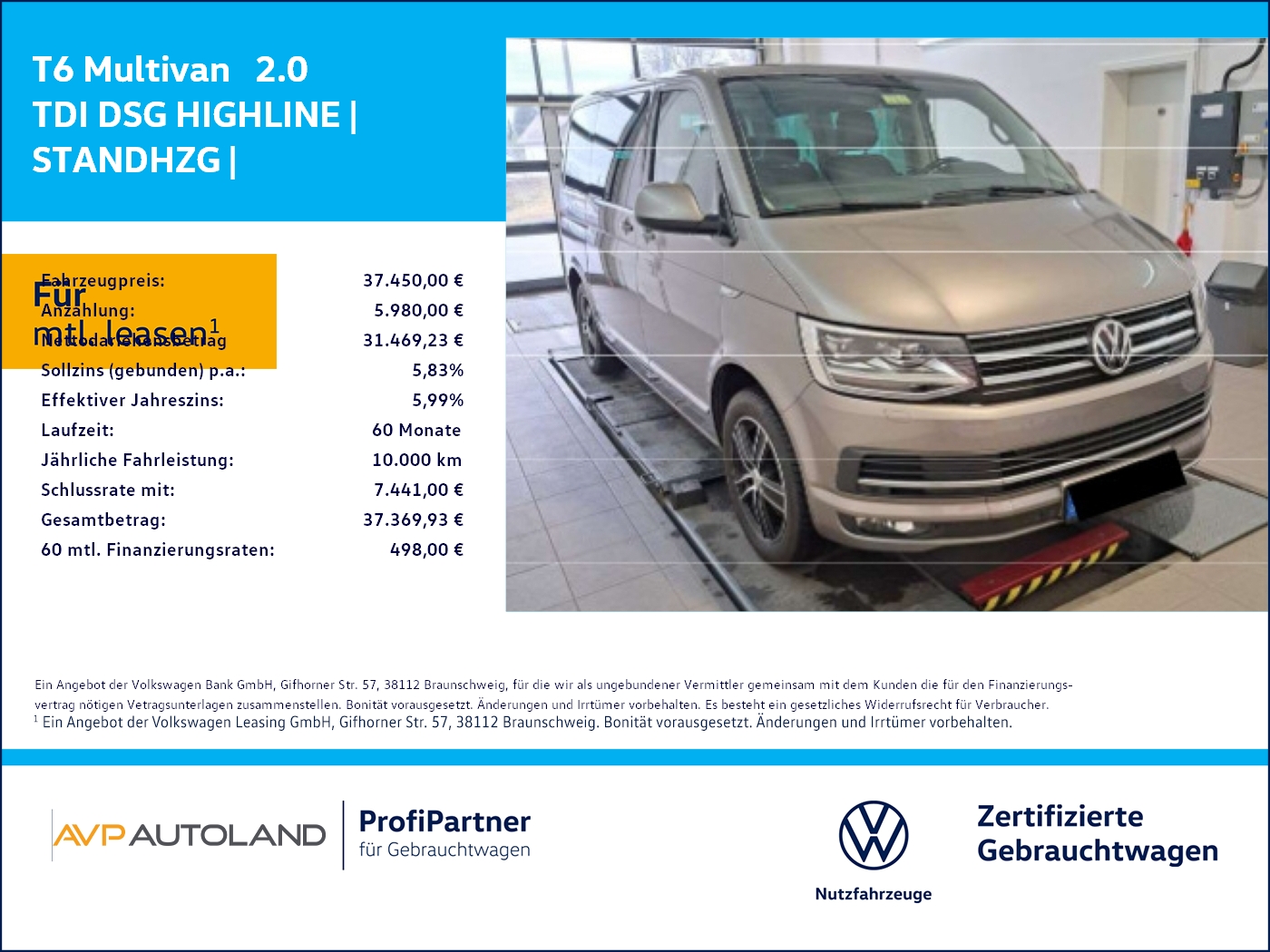 T6 Multivan 2.0 TDI DSG HIGHLINE | STANDHZG |