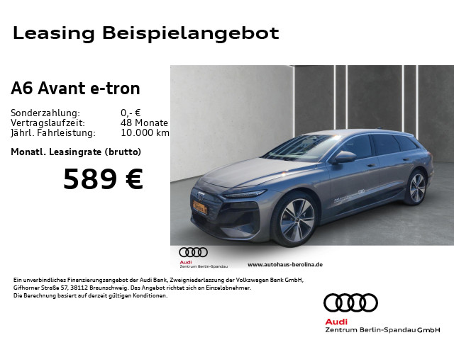 A6 Avant e-tron *LED+*360°*ACC*PARKASSIST+*SHZ*