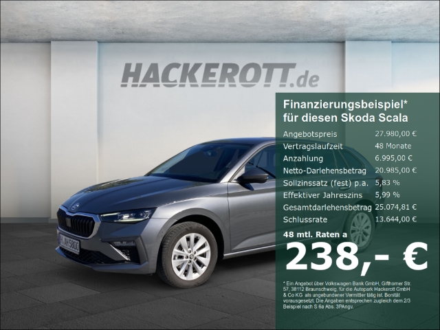 Skoda Scala 1.0 TSI Selection automat