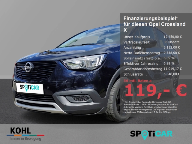 Opel Crossland X 1.2 Limited Edition