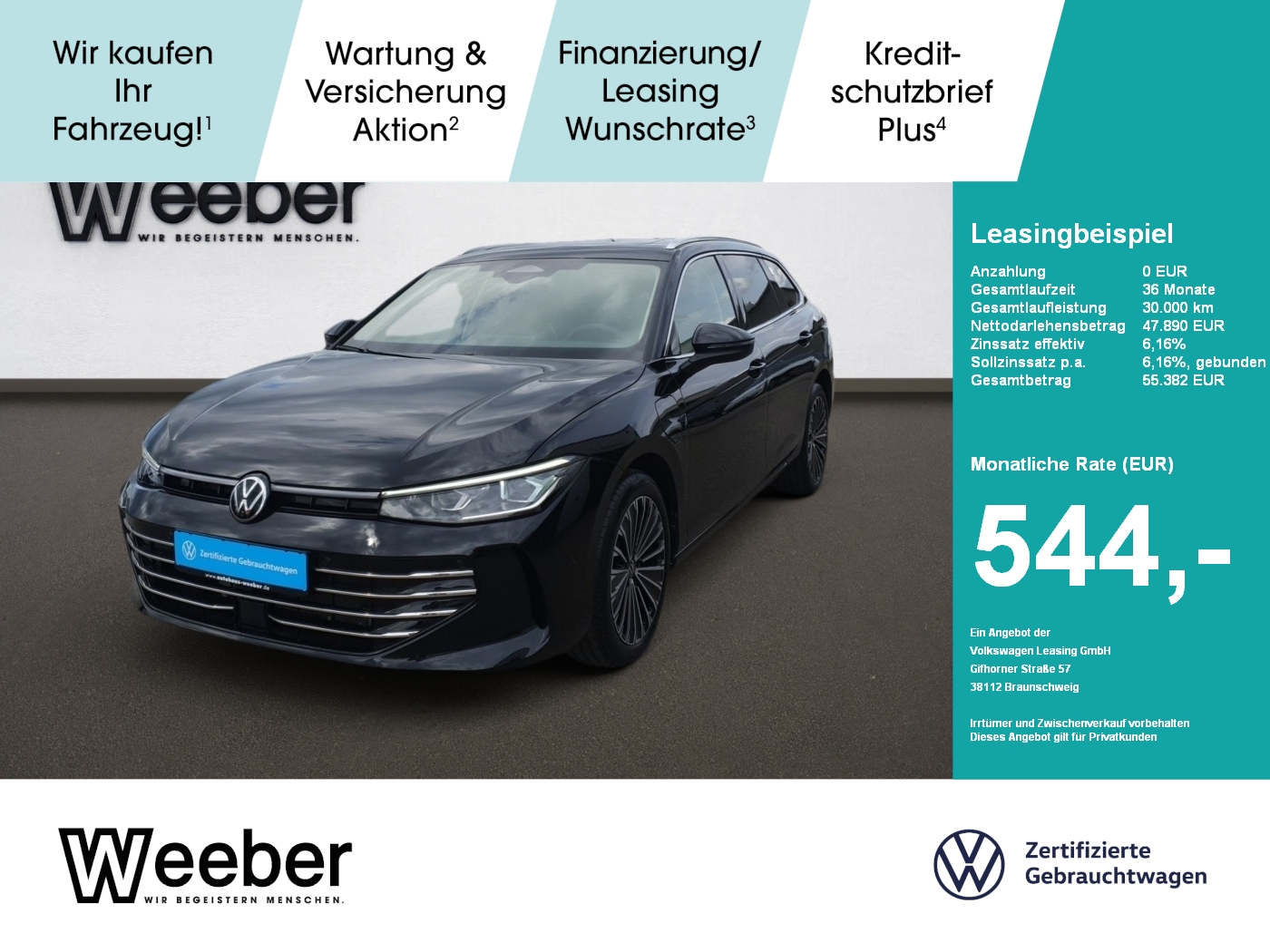 Passat Variant PANO*NAVI*MATRIX*LEDER*RFK 5J.GARANTIE UPE 73