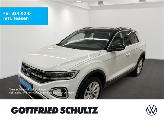 T-Roc Style 1.5 TSI DSG AHK LED Navi Kamera AID AHK-abnehmbar Digitales Cockpit