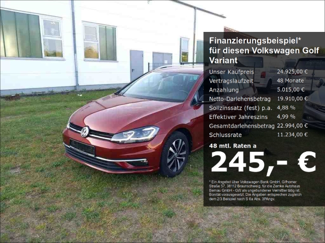 Volkswagen Golf Variant 1.5 TSI VII IQ DRIVE digitales