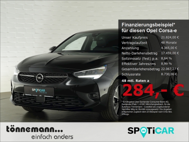 Opel Corsa-e F ELECTRIC 50kWh MATRIXLICHT TOTERWINKELWARNER