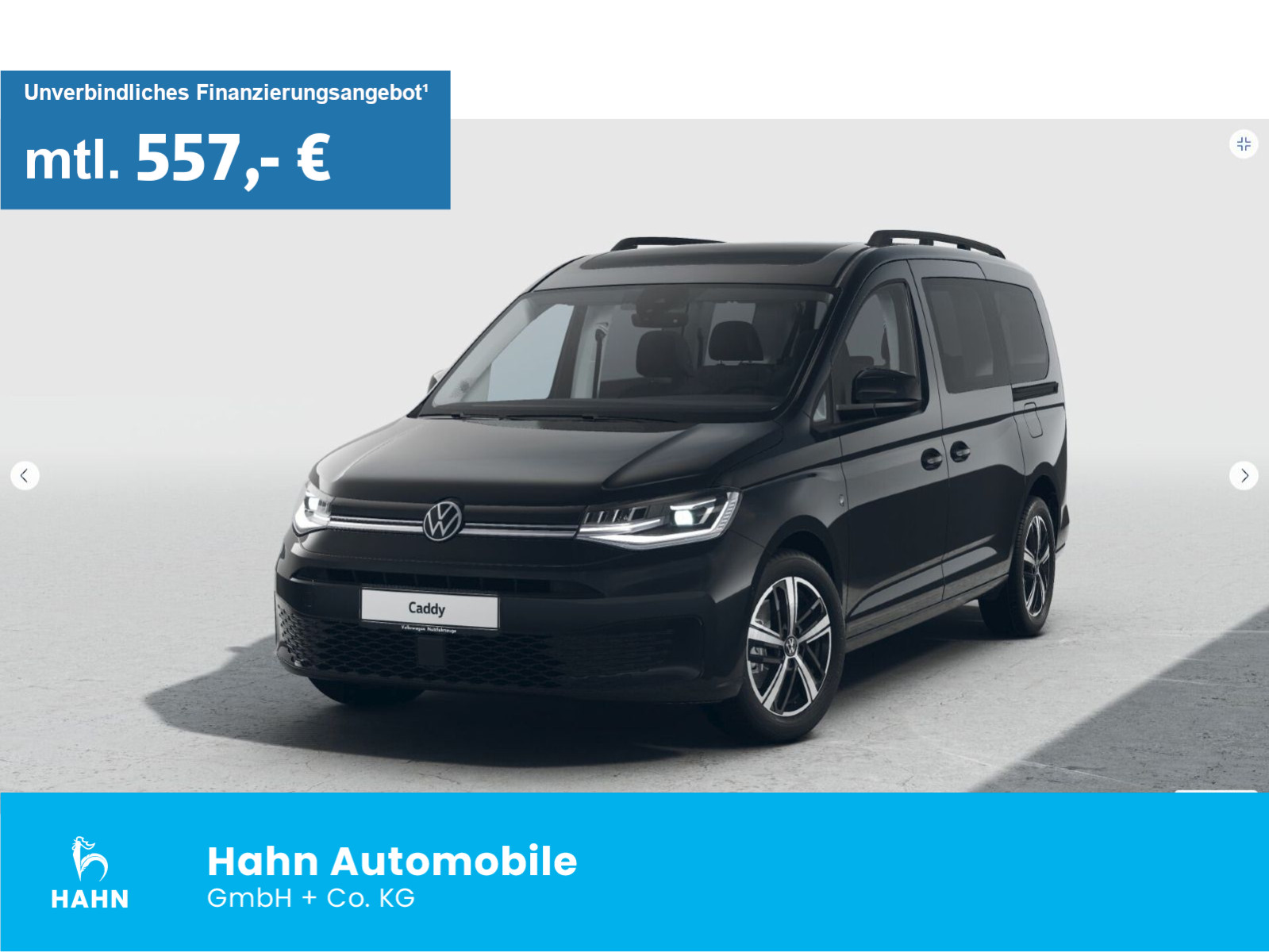 Caddy Maxi Dark Label 2,0TDI 90KW 4MOTION NAVI