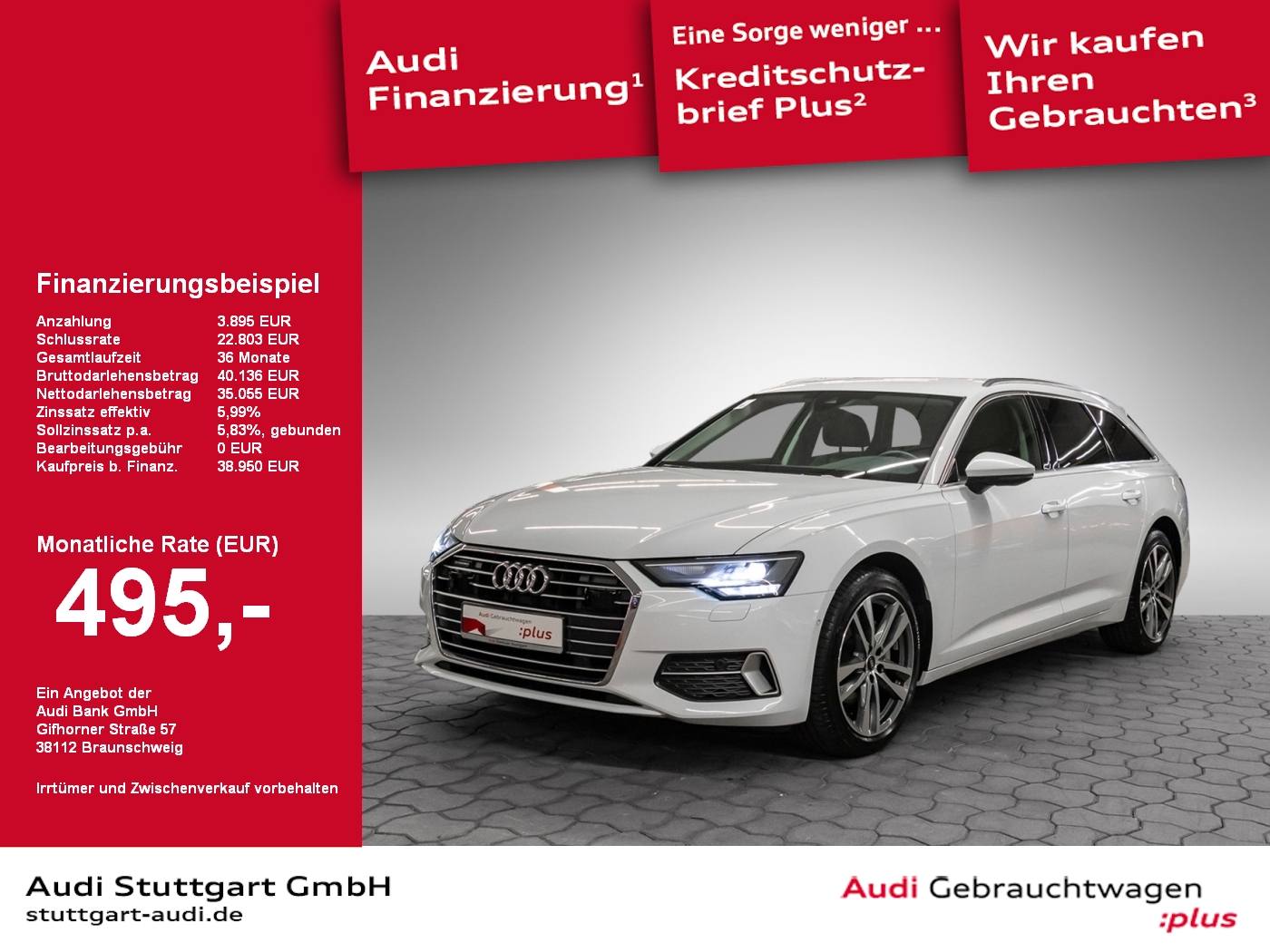 Audi A6 Avant 40 TDI quattro sport