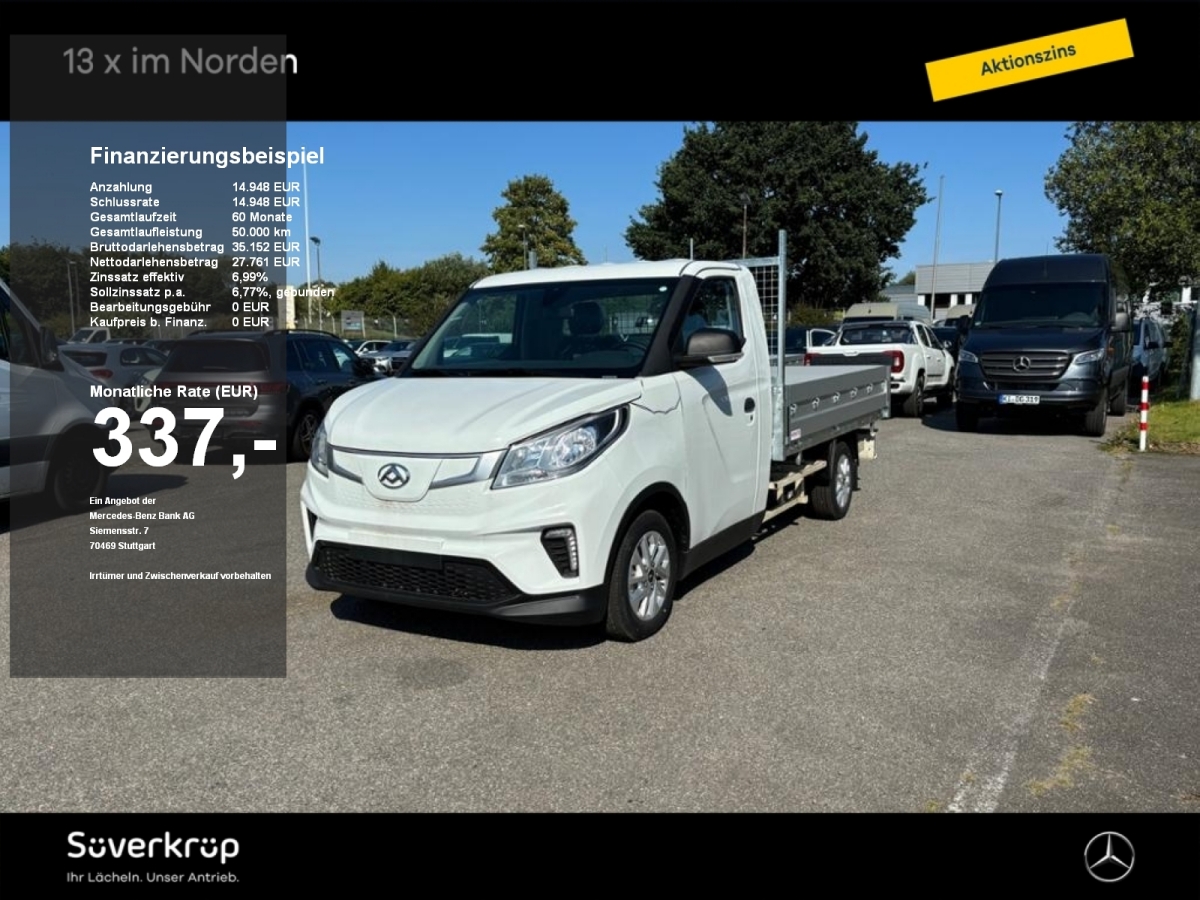 eDeliver 3 LWB Chassis 50kWh CarPlay Sitzhzg Kamera